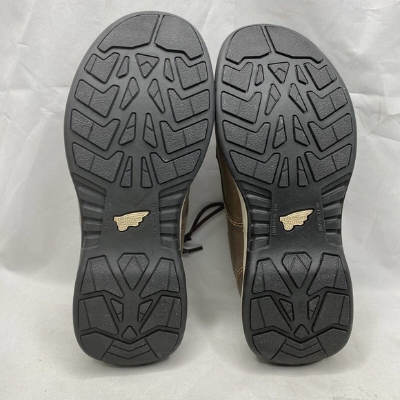 RED WING Women's ComfortPro Oxford Safety Toe Work Shoes 2309 Brown Size US 5 - Picture 5 of 9